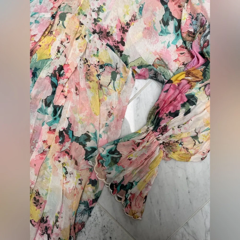 Hemant and Nandita x Revolve Teien floral caftan - Picture 4 of 5